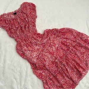 Kate and Lily Floor Length Floral Dress